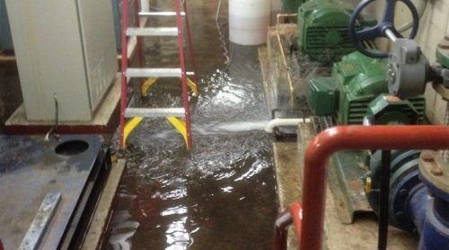 flooded basement in baltimore